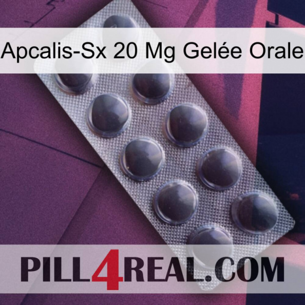 Apcalis-Sx 20 Mg Gelée Orale 30